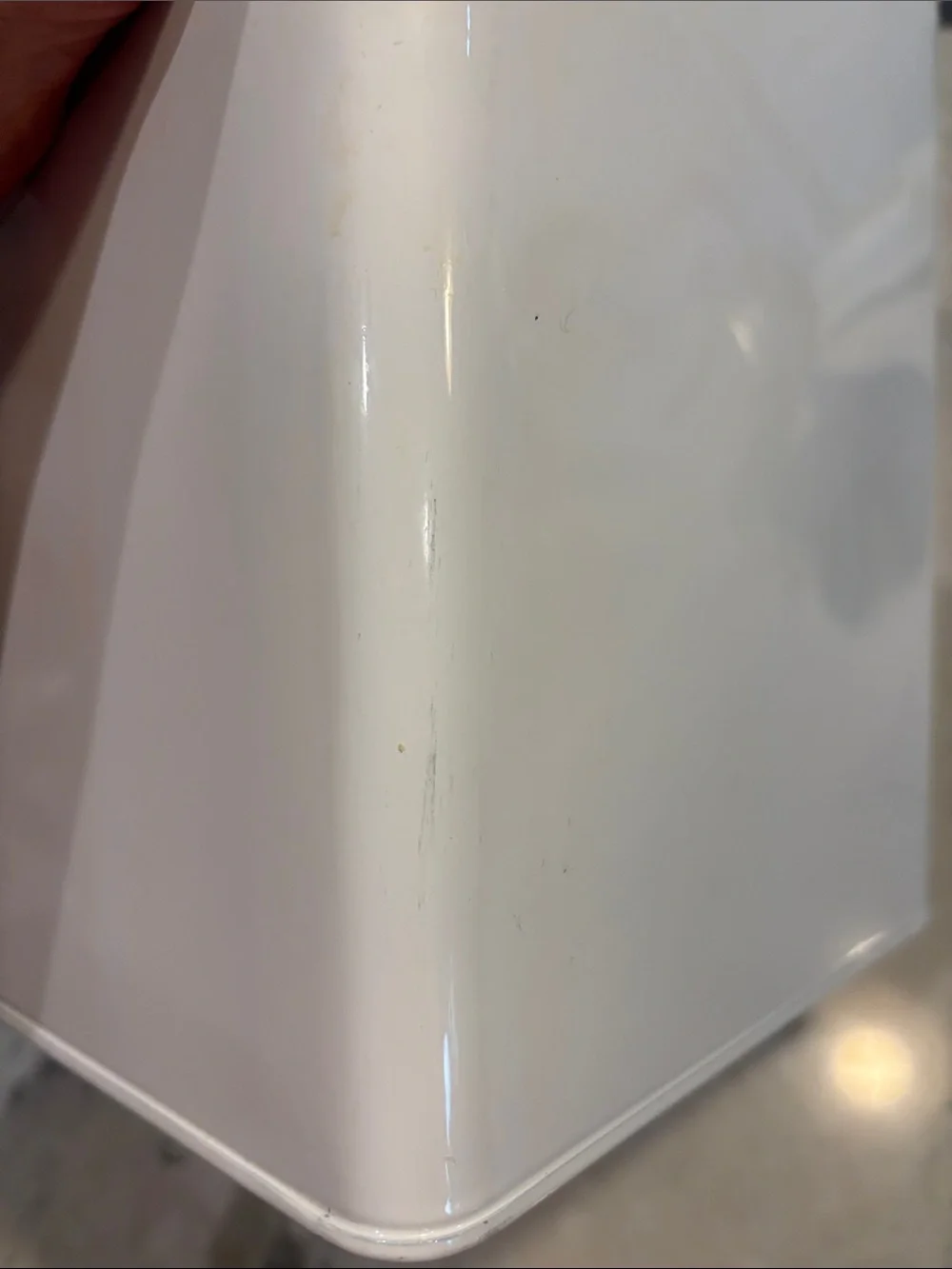 Kitchen Storage Canister with Mint Green Lid - Unbranded
